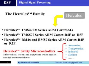 میکروکنترلرهای ARM تگزاس اینسترومنتس - Hercules Microcontrollers Family